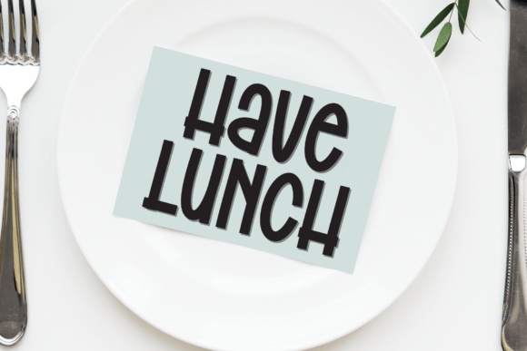 Hamburger Font - Preview 3