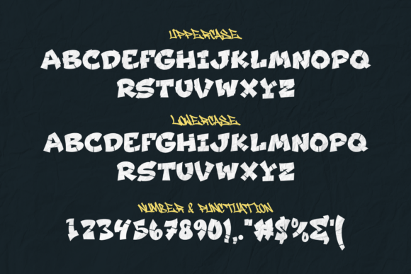 Jraot Regular Font PNG with transparent background - Preview 5