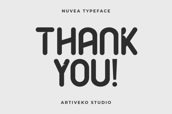 Nuvea Font PNG with transparent background - Preview 3