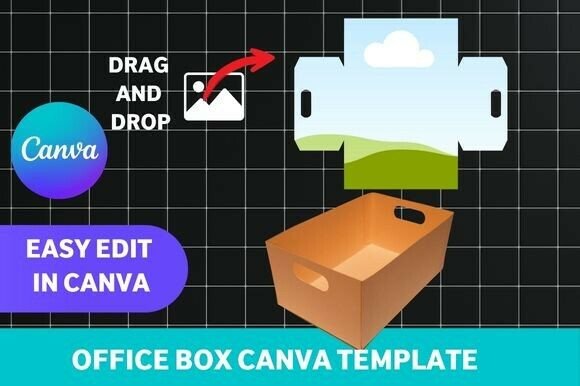 Office Box Canva Template