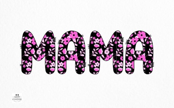 Preppy Coquette Pink Font PNG with transparent background - Preview 1