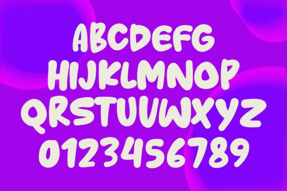 Scola Moow Font PNG with transparent background - Preview 4