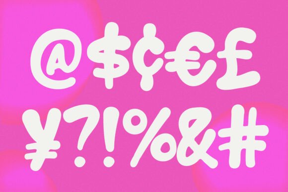 Scola Moow Font PNG with transparent background - Preview 5