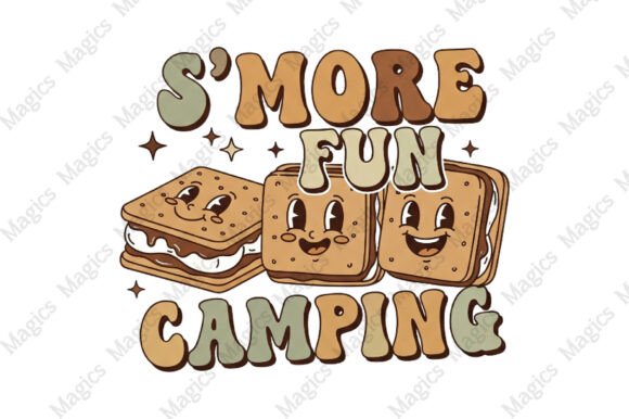 S'more Fun Camping Png
