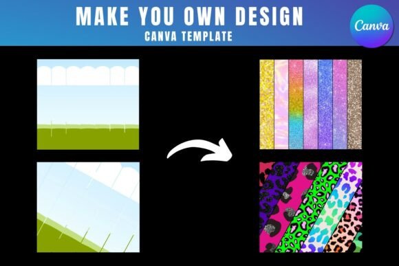 Tumbler Sublimation Canva Design Pack
