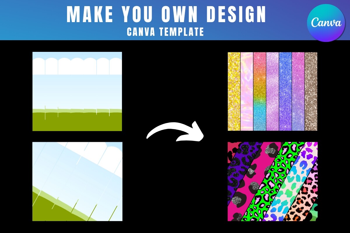 Tumbler Sublimation Canva Design Pack