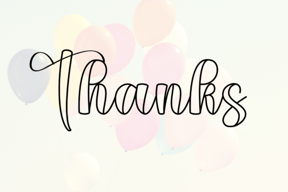 Birthday Font - Preview 4
