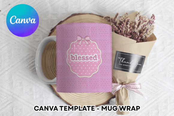 Canva Template Mug Wrap Graphics