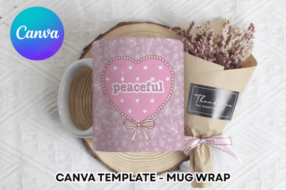 Canva Template Mug Wrap Graphics