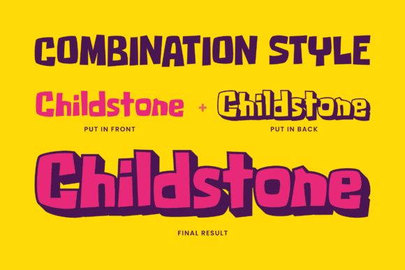 Childstone Font - Preview 1