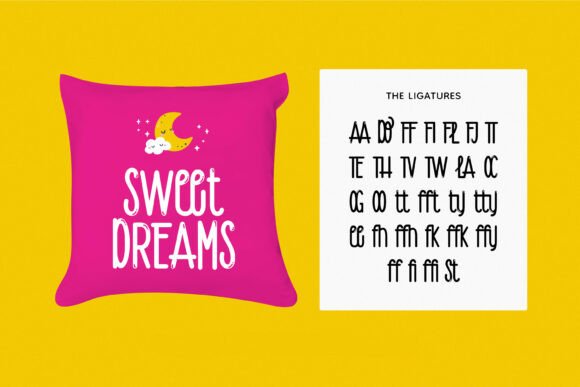 Cuddly Bubblebee Font PNG with transparent background - Preview 3
