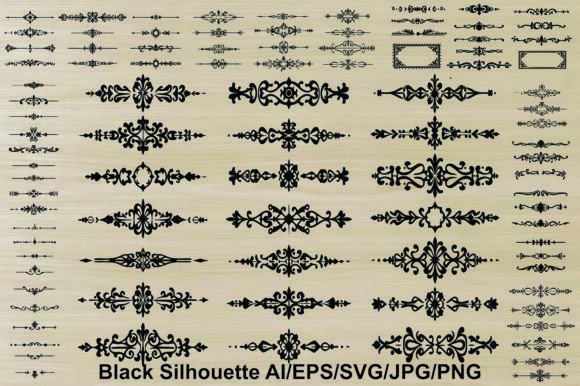 Flourishes Bundle, Flourishes, Dividers