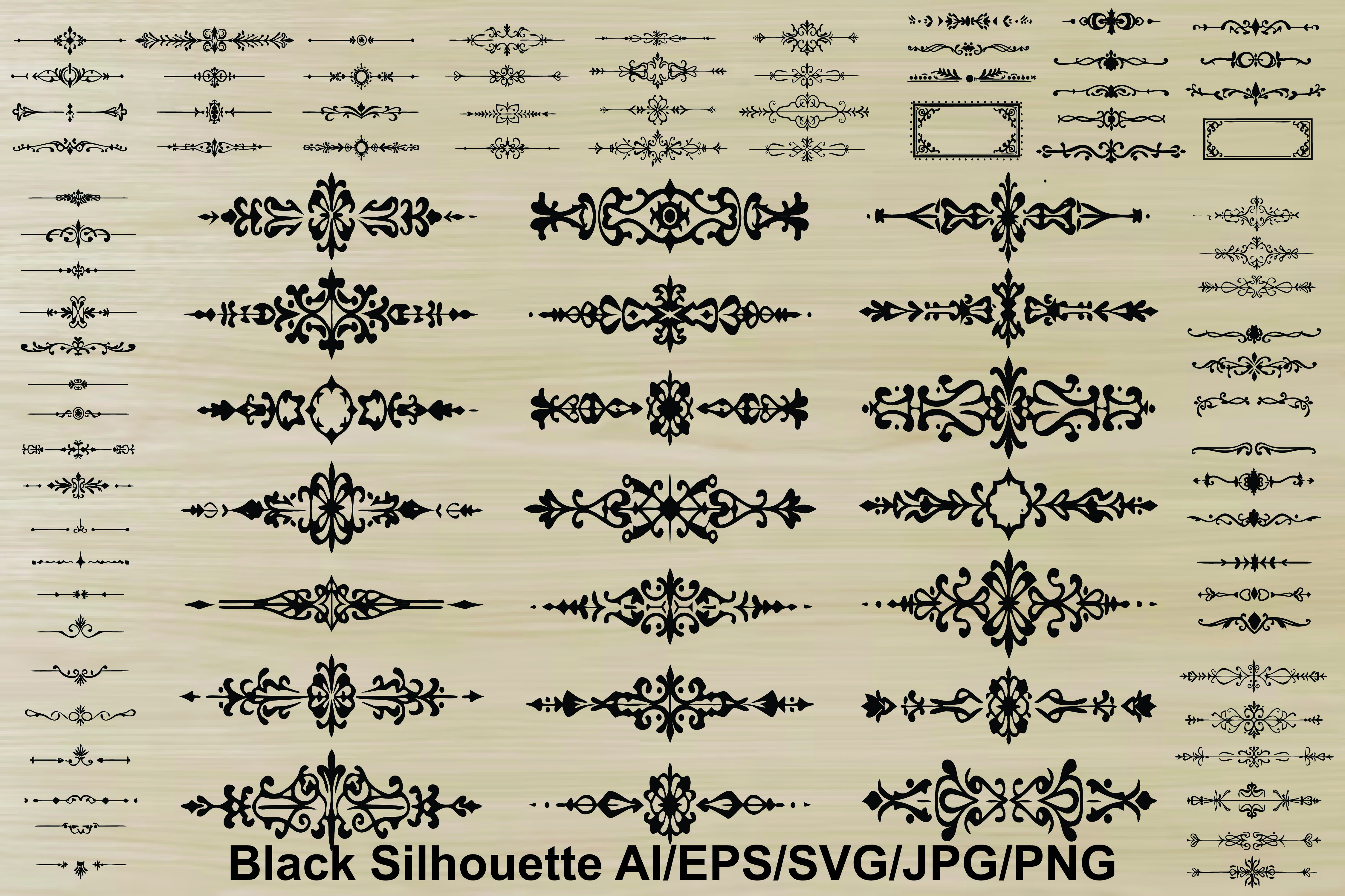 Flourishes Bundle, Flourishes, Dividers