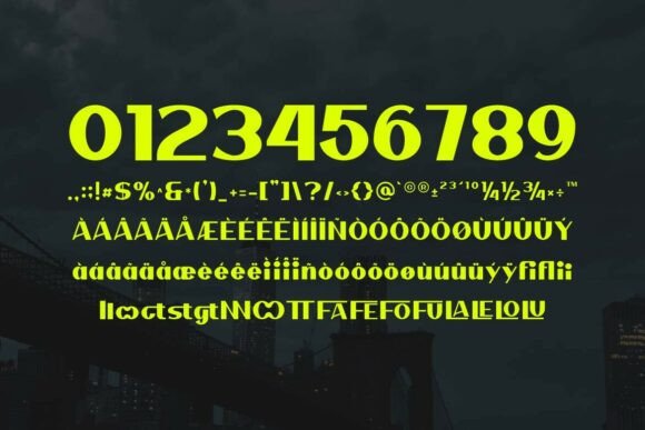 Fortella Font - Preview 3