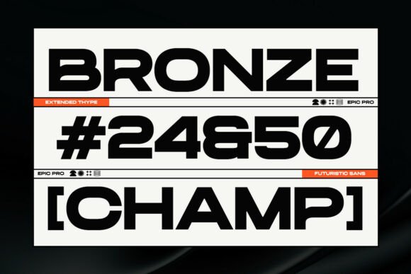 Gc Epicpro Font - Preview 5