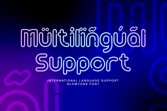 Glowtone Font - Preview 6