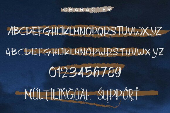 Gunture Font - Preview 3
