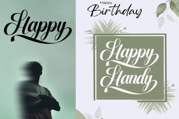 Handmade Font - Preview 1