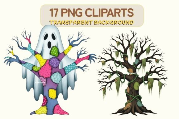 Haunted Tree Silhouettes –