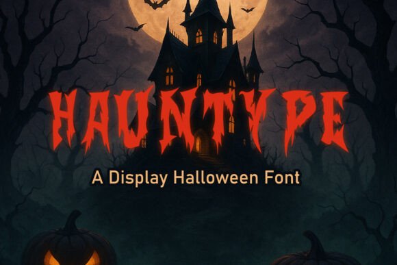 Hauntype Font - Preview 3
