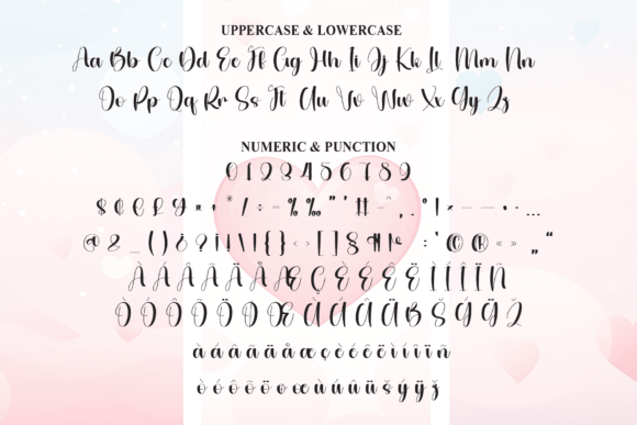 Hearted Font - Preview 6