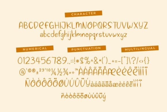 Hello Merry Font PNG with transparent background - Preview 1
