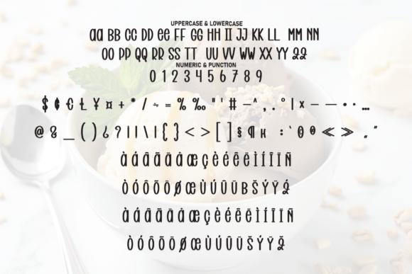 Ice Cream Font - Preview 5