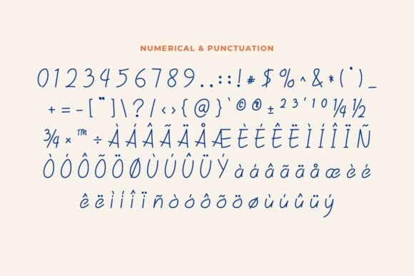 Juwitta Font PNG with transparent background - Preview 2
