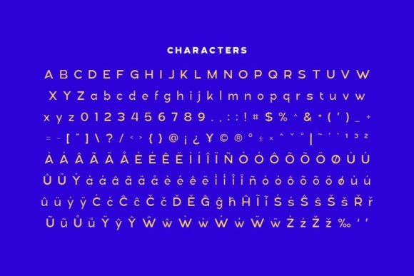 Lineanova Font PNG with transparent background - Preview 1