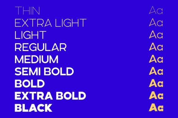 Lineanova Font PNG with transparent background - Preview 3