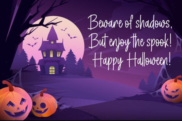 Mistery Nightmare Font PNG with transparent background - Preview 1