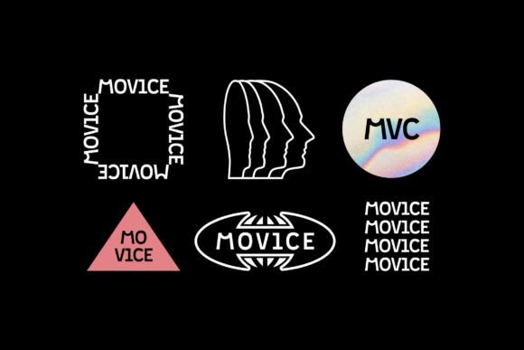 Mono Rogient Font PNG with transparent background - Preview 2