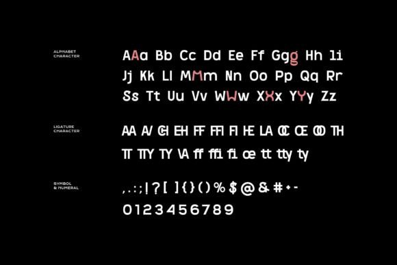 Mono Rogient Font PNG with transparent background - Preview 4