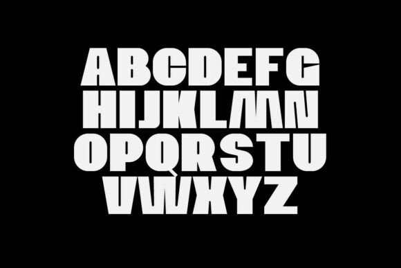 Montrix Font PNG with transparent background - Preview 1