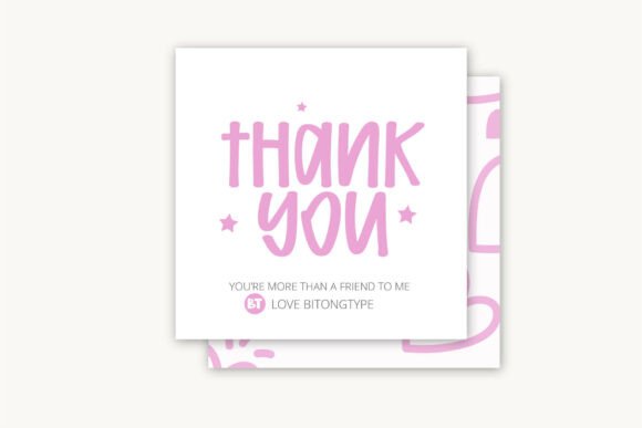 Preppycrush Font PNG with transparent background - Preview 2