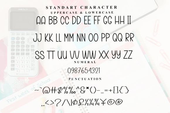 Backpack Font - Preview 3