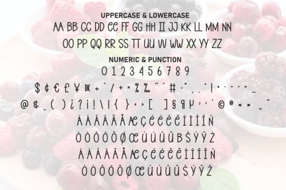 Berries Font - Preview 6