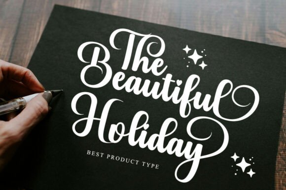 Blacker Display Font - Preview 2
