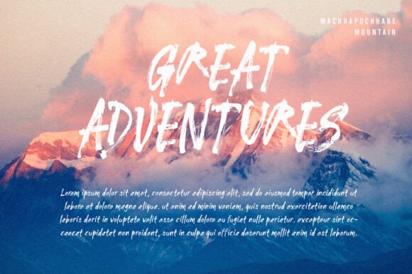 Cozybrush Font - Preview 2