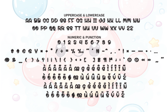 Cutes Bubble Font - Preview 6