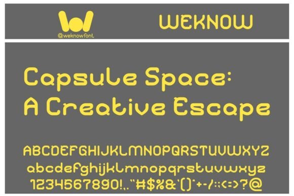 Future Mind Font - Preview 3