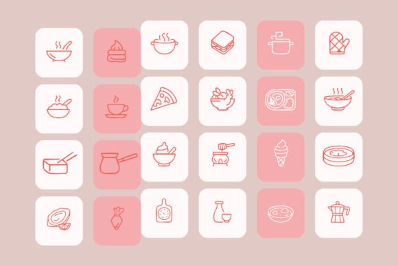 Foodiesnacksdoodle Font PNG with transparent background - Preview 1