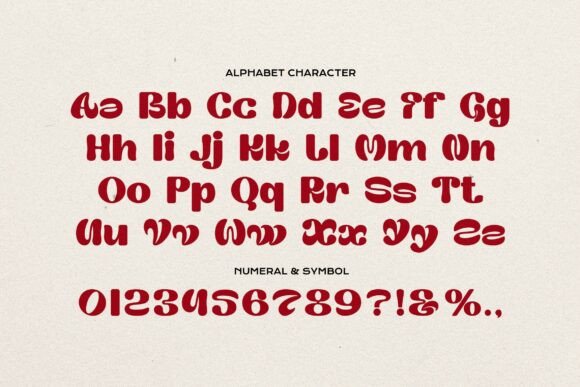 Gween Emory Font Font PNG with transparent background - Preview 4