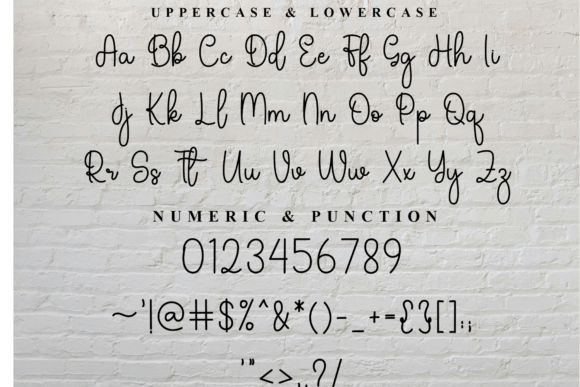 Handmade Font - Preview 6