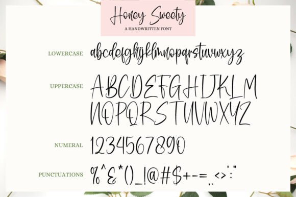 Honey Sweety Font - Preview 5