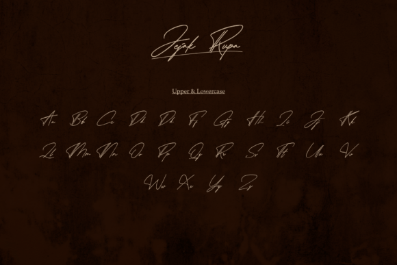 Jejak Rupa Font PNG with transparent background - Preview 3