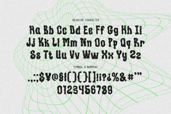 Liquor Font PNG with transparent background - Preview 4