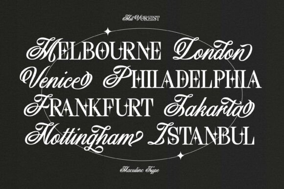 Mit Voreist Font PNG with transparent background - Preview 4