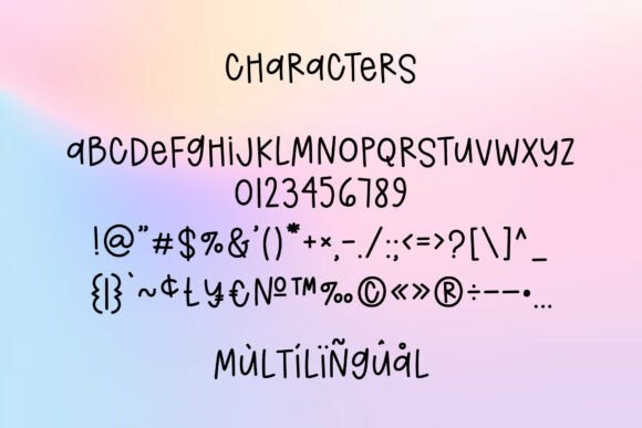 MTF You Are My Summer Font PNG with transparent background - Preview 1