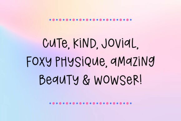 MTF You Are My Summer Font PNG with transparent background - Preview 3
